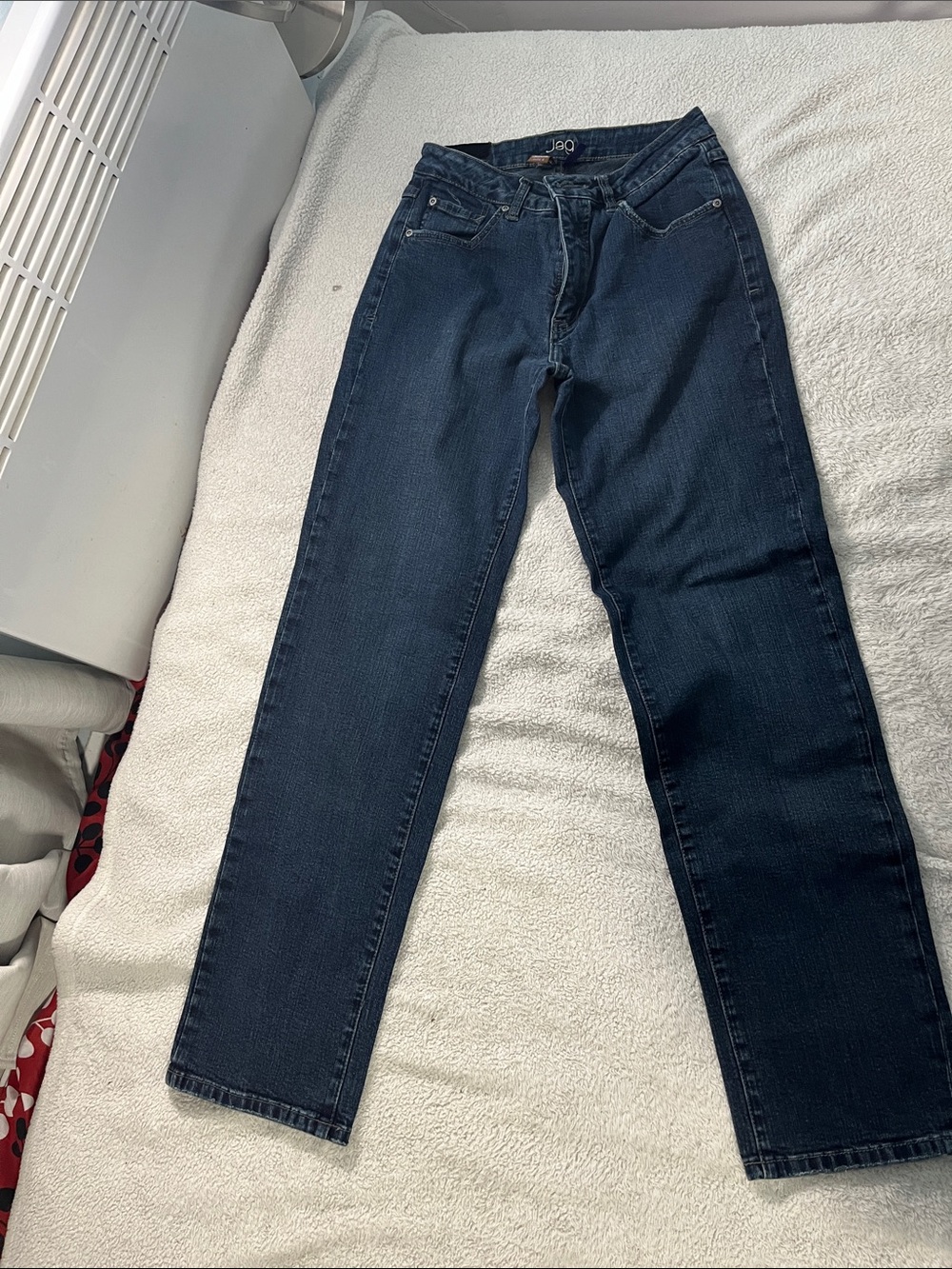Jag Jeans Women's Straight Leg Jeans in Dark Blue B020